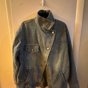 SHEIN Blue Jean Jacket